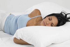 правильне положення тіла під час сну